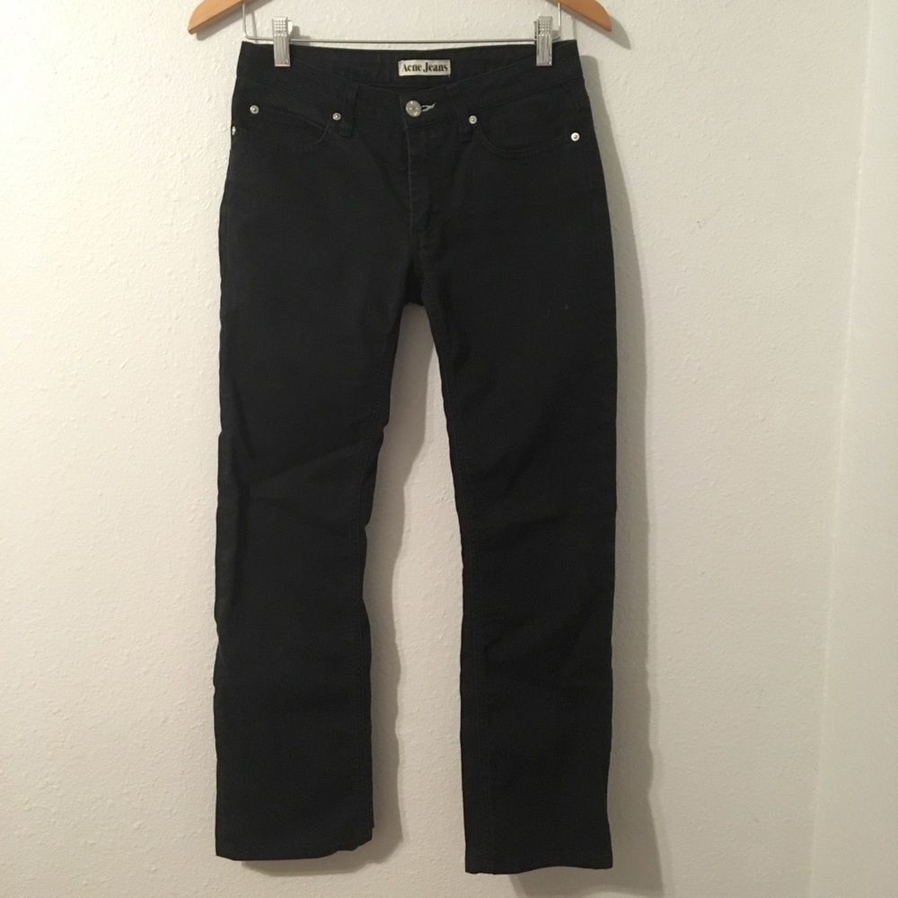 ACME Black Strait Leg Jeans